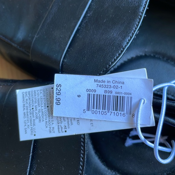 Old Navy city loafers shoes flats black size 9 NWT - Picture 7 of 10